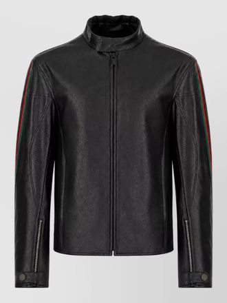 Gucci leather jacket