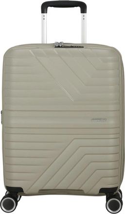 American Tourister Koffers, unisex, Beige, ONE Size, Flytwist Spinner Koffers en Trolley
