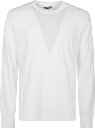 Tom Ford Long-Sleeve Lyocell-Blend T-Shirt
