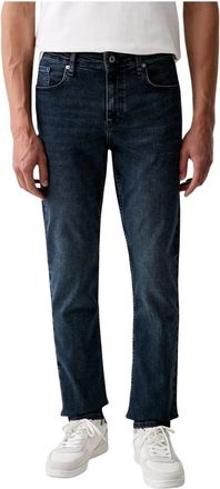 Karl Lagerfeld Slim-fit Jeans - Heren - Slim Fit Jeans - Blauw - W31 L32 - Katoen - Jeans