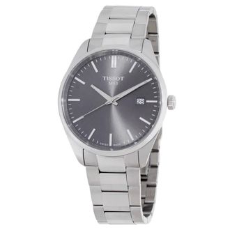 Tissot PR 100 Quartz Grey Dial Mens Watch T1504101108100