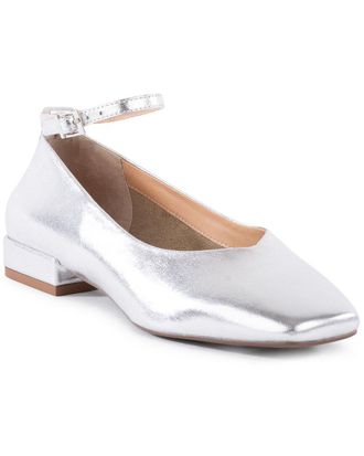 Seychelles Pumpkin Leather Flat