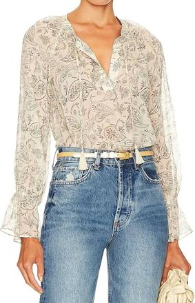 Joie Womens Cecarina Blouse In Multi