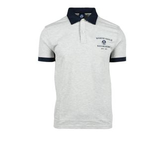 North Sails Polo Shirt - male - North Sails - Polo Shirts - Gray - 2XL - Tops