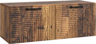 vidaXL Mueble Para Tv De Pared Madera Envejecida 78,5 X 31 X 30 Cm Vidaxl