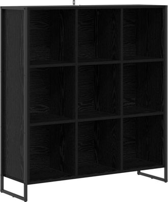 vidaXL Estanter&iacute;a Para Libros Roble Negro 99,5 X 30 X 108,5 Cm Vidaxl