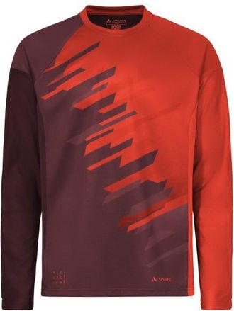 Vaude Moab L/S T-Shirt VI Velotrikot f&uuml;r Herren | rot