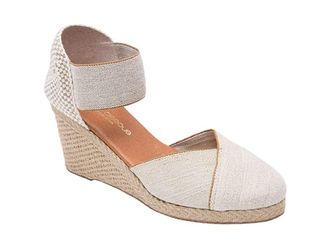 Andr&eacute; Assous Anouka Womens Shoes Beige Linen : 10 M, Textile
