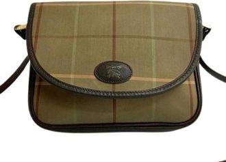 Burberry Pre-owned Cross Body Bags, female, Brown, Size: ONE SIZE Pre-owned Crossbody Bag