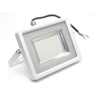 Trade Shop Trade Shop - V-tac Faro Led Smd 10w 20w 50w 100w Ultra Slim Desde External Bianco Colour - -50 Vatios