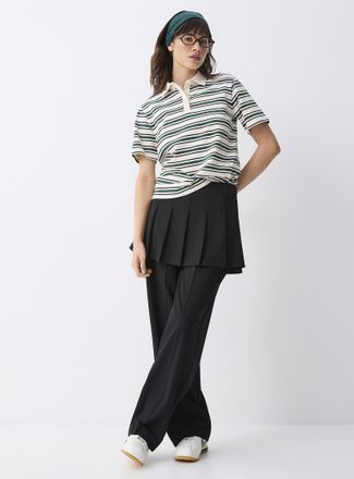 Twik Womens Pleated dress miniskirt