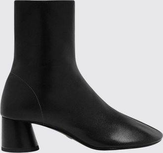 Proenza Schouler Glove Smooth Leather Ankle Boots with a Medium Cylindrical Heel