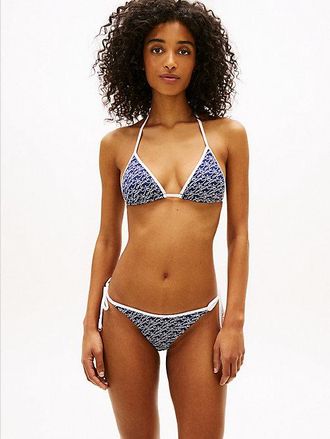 Tommy Hilfiger Essential Print Side Tie Bikini Bottoms