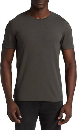 Paige Mens Cash Crew Neck Tee In Iron Gate