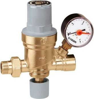 Caleffi Grupo De Llenado Autom&aacute;tico Preajustable Caleffi 553540-553640 1/2 Con Attacco Manometro 1/4 F
