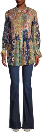 Johnny Was Braemar Kita Tunic In Multi