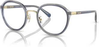 Coach HC5162 9435 Transparent Blue/Light Gold 50mm