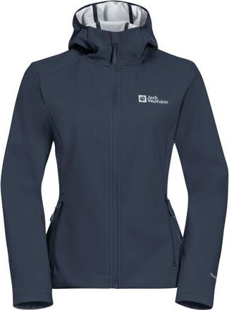 Jack Wolfskin Bornberg Hoody Softshelljacke f&uuml;r Damen | blau