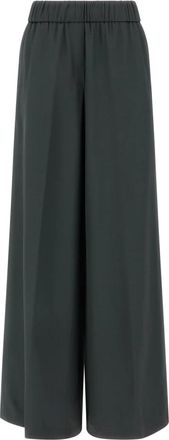 PESERICO Broeken, Dames, Grijs, S, Twill Broek