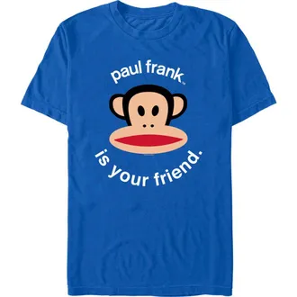 Paul Frank Mens Paul Frank Is Your Friend Julius Graphic T-Shirt in Royal Blue at Nordstrom, Size Xxx-Large