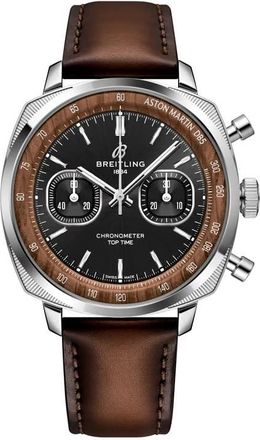 Breitling Top Time Chronograph Automatic Black Dial Mens Watch PB0178121B1X1