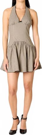 Nia Ollie Dress In Charcoal