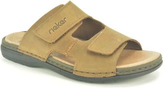 Rieker Schoenen, Heren, Bruin, 43 EU, Muil O. 2Velcro