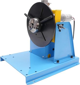 OEM Posicionador De Soldadura Rotativo, Control De Velocidad Continuo De 1 A 12 Rpm, Capacidad De Carga De 10 Kg, &Aacute;ngulo De Inclinaci&oacute;n Ajustable De 0 A 9