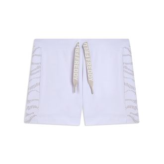 Freddy Pantaloni Shorts con Motivo Grafico e Logo FREDDY