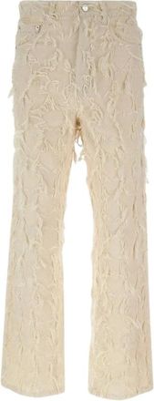 S&eacute;fr Nikos Straight Jeans - Dames - Regular Fit Jeans - Beige - W31 - Katoen - Jeans