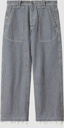 Isabel Marant Pantalon Ermina Blue White
