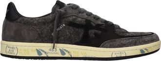 Premiata Bskt Clay Sneakers - Heren - Sneakers - Grijs - 42 EU - Leer - Schoenen