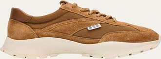 Prada Mesh and Suede Sneakers