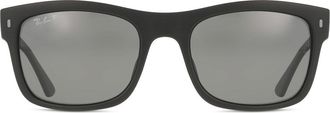 Ray-Ban RB4428F Asian Fit Polarized 601S48 Mens Sunglasses Black Size 56