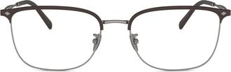 Giorgio Armani Occhiali squadrati - Grigio