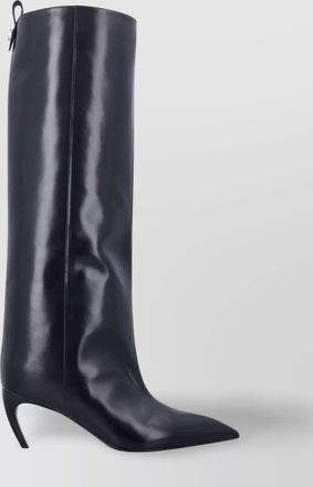 The Attico 65 high shaft kitten heel boots