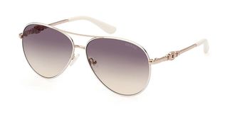 Guess GU7885-H 21P Womens Sunglasses White Size 58