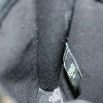 Fendi Pre-owned Cross Body Bags, female, Brown, Size: ONE SIZE Pre-owned Canvas Crossbody Bag