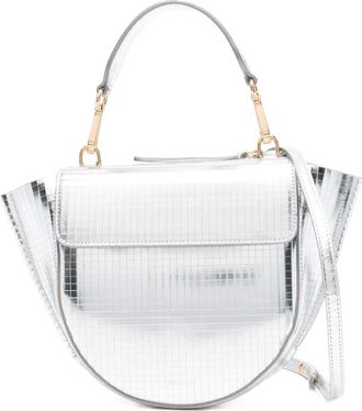 Wandler Borsa tote Hortensia - Argento