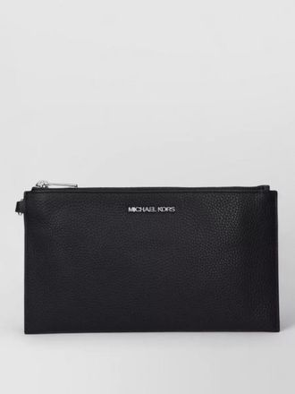 Michael Kors na leather clutch bag
