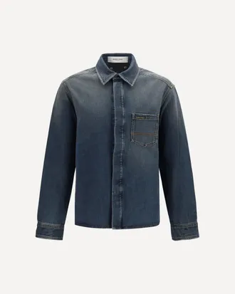 Golden Goose Journey denim Shirt Male L