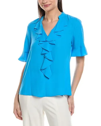 Karl Lagerfeld Karl Lagerfeld Ruffle Blouse