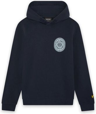 Lyle & Scott Heren, Sweatshirts & Hoodies, Blauw, Maat: 140 CM Katoen