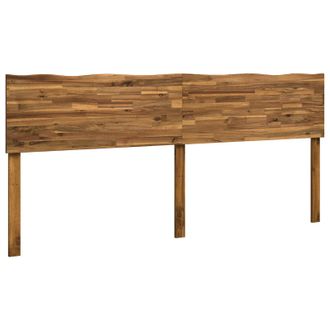 vidaXL Cabecero De Borde Vivo Rostock Natural 180 Cm Vidaxl