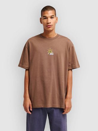Rvca Mash Up T-Shirt marrone
