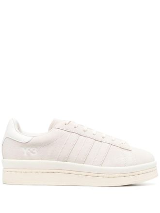 Yohji Yamamoto lace-up sneakers - Neutrals