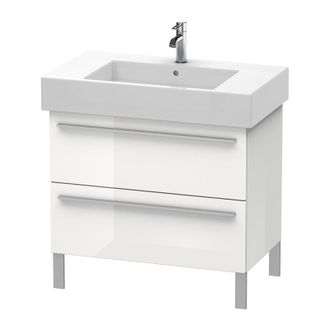 Duravit Duravit X-large Mueble De Pared 6543, 2 Extra&iacute;bles, 800mm Para Vero 032985 (sin Lijar), Color (frente/cuerpo): Decoraci&oacute;n Blanca De Alto Brillo - Xl65
