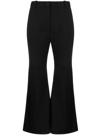 By Malene Birger Carass flared trousers - Black