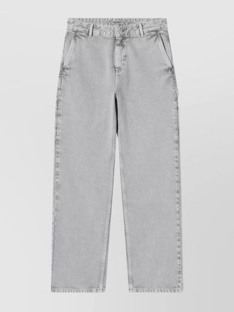 Carhartt Work in Progress straight leg trousers with side and back pockets