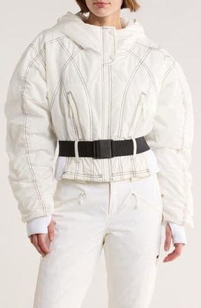Free People Powder Vixen Jacket in White at Nordstrom Rack, Size X-Large